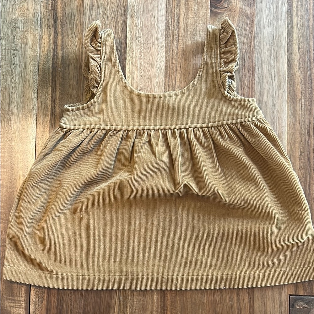 Pehr Baby Girl Tan Sleeveless Dress